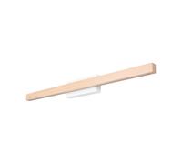 APPLIQUE DA MURO ONLI "DORA" METALLO E LEGNO LED 40X5,6X8 CM