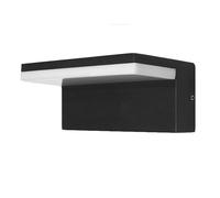 Vetrineinrete® Applique da muro per esterno a led 10 watt lampada da parete per facciata balcone terrazzo IP54 (Luce Fredda 6500k)
