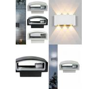 APPLIQUE DA MURO USO ESTERNO COLORE NERO, BIANCO, GRIGIO ATTACCO E27 UNIVERSO