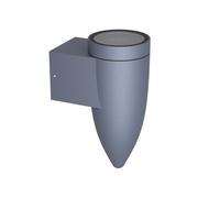 Applique da Parete a Cono per esterni IP65 GU10 - Grigia
