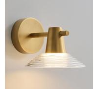 Applique da Parete a LED da 5 W, Moderna Lampada da Parete per Comodino, Paralume in Vetro, Illuminazione da Parete per Camera da Letto, Soggiorno, corridoio, lampade da Parete, apparecchio di Il