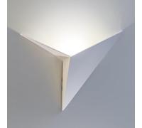 Applique da parete a LED, design London, colore: bianco