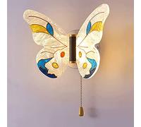 Applique Da Parete A LED Dimmerabile Con Processo Di Smaltatura Applique In Acrilico Con Luci Colorate A Farfalla Applique Da Parete Illuminazione Per Camera Dei Bambini Soggiorno Camera Da Letto Corr
