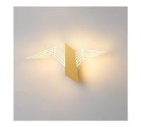 Applique da Parete a LED dimmerabile Geometrica - Lampada da Parete a Filo a Forma di Gabbiano Creativa in Stile Nordico, 3 Colori, 5 W, per corridoio, Decorazione da Parete di Sfondo, illuminazi