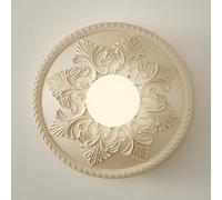 Applique da Parete a LED in Stile Moderno di metà secolo, Globo in Vetro lattiginoso, apparecchi di Illuminazione per corridoio, G9, Motivo Floreale, Lampada nordica per Interni, d