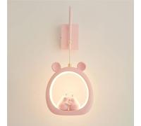 Applique da Parete a LED in Stile Principessa, Color Crema, per Camera da Letto delle Bambine, graziosa Lampada da Parete per la Camera dei Bambini, per Isola della Cucina, Camera da Letto, soggi