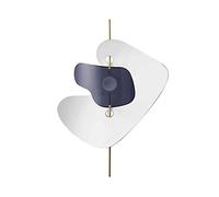 Applique da Parete a LED, Lampada Artistica nordica postmoderna, Staffa di Design Italiano, in Acciaio Inox Cavo, Decorazione per la Stanza, per Sfondo, Tavolo da toeletta dell'hot