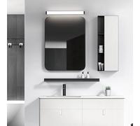 Applique da Parete a LED per Bagno, sopra Lo Specchio della Vasca, Lampada da Parete sotto Il mobiletto, Applique da Parete Moderna per Interni, Impermeabile, Non dimmerabile, per Bagno, Cam