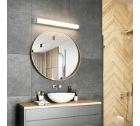 Applique da Parete a LED per Bagno, sopra Lo Specchio della Vasca, Lampada da Parete sotto Il mobiletto, Applique da Parete Moderna per Interni, Impermeabile, Non dimmerabile, per Bagno, Cam