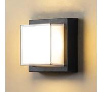 Applique da Parete A LED per Esterni Ip65 Impermeabile, Illuminazione da Giardino per Portico, 6w 12w Applique da Parete A LED per Esterni, Impermeabile, Lampada da Parete A LED per Ester, B, 12w