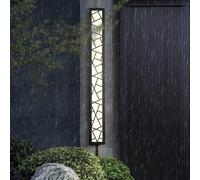 Applique da Parete a LED per Esterni, Villa Lunga, IP65, per Portico, Nera, Moderna, Illuminazione da Parete per Esterni/Interni, Decorativa, in Acrilico per corridoio, Portico, Balcone (luc