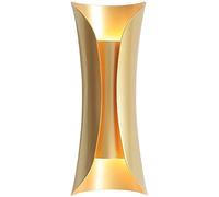 Applique da parete a LED per interni 2xE27 con presa da parete, luci moderne e minimaliste a parete, lampade da parete in alluminio per soggiorno, camera da letto, bagno, corridoio, galleria, esposizi