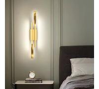 Applique da Parete a LED per Interni, Lampada da Parete nordica Moderna, Decorativa, Creativa, Lunga e parallela, Illuminazione da Parete in Alluminio per Soggiorno, Camera da Letto, corridoio