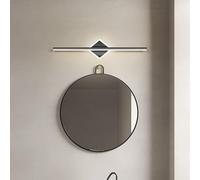 Applique da Parete a LED per Specchio da Bagno, IP44, Impermeabile, in Alluminio, per Bagno, 80 cm, 32 W, Moderna Lampada da Parete per Specchio da Trucco, 2 Temperature di Colore