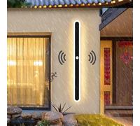 Applique da parete a LED regolabile, finitura oro moderno, 3000 K/4500 K/6000 K, 40 cm, design semplice per soggiorno, camera da letto e corridoio