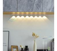 Applique da Parete a LED sottopensile per Interni con sensore di Movimento, Lampada da Parete con Controllo Touch e dimmer, Illuminazione da Parete Ricaricabile Tramite USB 2700K/4500K/6500K per