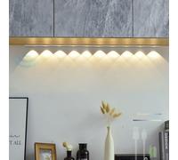 Applique da Parete a LED sottopensile per Interni con sensore di Movimento, Lampada da Parete con Controllo Touch e dimmer, Illuminazione da Parete Ricaricabile Tramite USB 2700K/4500K/6500K per