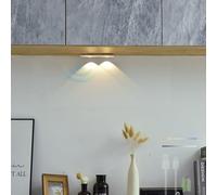Applique da Parete a LED sottopensile per Interni con sensore di Movimento, Lampada da Parete con Controllo Touch e dimmer, Illuminazione da Parete Ricaricabile Tramite USB 2700K/4500K/6500K per