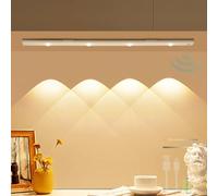 Applique da Parete a LED sottopensile per Interni con sensore di Movimento, Lampada da Parete con Controllo Touch e dimmer, Illuminazione da Parete Ricaricabile Tramite USB 2700K/4500K/6500K per