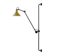 Applique da Parete a LED V-intage, Luce da Lettura Girevole in Metallo, Paralume Nero Rosso Giallo,per la Scala d'ingresso