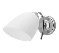 Applique da Parete Activejet NIKITA 1P Nikiel Bianco nichel Metallo Vetro 60