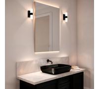 Applique da Parete Bagno Alluminio e PC Avery