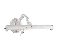 Applique Da Parete Classico Picasso Metallo Bianco 2 Luci E14 25W