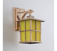 Applique da parete Compatible with esterni 15,7" H Piccola lanterna V-intage IP65, Retrò