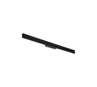Applique Da Parete Contemporanea Linea Alluminio Nero Led 20W 3000K Ip54
