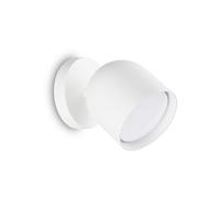 Applique Da Parete Contemporaneo Dodo Metallo Bianco 1 Luce Gx53 15W 3000K Ip20 [EEK: A++]