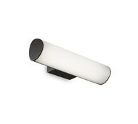 Applique Da Parete Contemporaneo Etere Alluminio Nero Led 9,5W 3000K Ip44