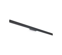 Applique Da Parete Contemporaneo Linea Alluminio Grigio Led 23W 3000K Ip54