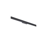 Applique Da Parete Contemporaneo Linea Alluminio Nero Led 20W 3000K Ip54