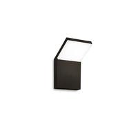 Applique Da Parete Contemporaneo Style Alluminio Nero Led 9W 4000K Ip54