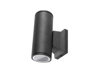 Applique da parete Correggio Nero IP65 2 x GU10 Aigostar