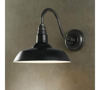 Applique da parete Country Impermeabile Barn Applique da parete Lampada Bronzo, Applique da parete industriale V-intage Lanterna Cupola in acciaio Paralume Balcone,Plafoniera Lampadario Da Soffitto