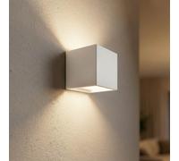 Applique da Parete Cubica G9 in Gesso Pitturabile