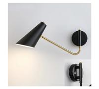 - Applique da Parete da Girevole per Interni Luce da Comodino Compatibile con Camera da Letto Soggiorno Arredamento Semplice per la casa Moderno E27dine Inhtsdoor LED,