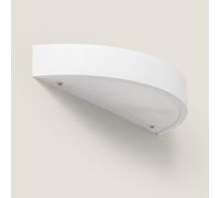 LEDKIA LIGHTING Applique da Parete di Gesso Doppia Illuminazione Upinde Bianco R7S