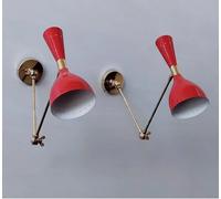 Applique da parete Diabolo stile italiano moderno stile Stilnovo set di due a...