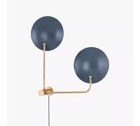 Applique Da Parete Elegante Con 2 Ombre Nere Per Qualsiasi Spazio