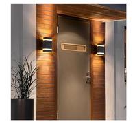Applique da Parete Esterna in Alluminio Impermeabile Moderna IP65 LED Applique da Parete Giardino Luce Portico 110V 220V lampade, plafoniera