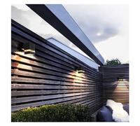 Applique da Parete Esterna in Alluminio Impermeabile Moderna IP65 LED Applique da Parete Giardino Luce Portico 110V 220V lampade, plafoniera