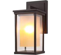 Applique da parete europea classica retrò impermeabile lampada da parete Compatible with esterni lampada da parete da giardino,Plafoniera Lampadario Da Soffitto