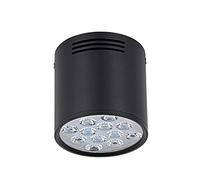 applique da parete europea lampada a tubo trasparente a led lampada da soffitto soffitto tv sfondo muro corridoio ingresso corridoio faretto senza foro proiettore circolare nero faretto lampada da