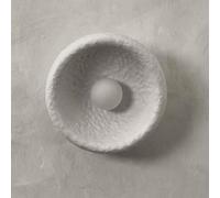 Applique da parete giapponesi semplici Lampada da parete circolare in resina, lampada da comodino retrò, lampada da parete in resina bianca, lampada da parete decorativa per interni di soggiorno, co