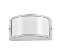 Applique da parete Giotto Grigio chiaro IP54 1 x E27 Novaline