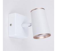 Applique da Parete Girevole per la Lettura, Lampada da Parete per Comodino da Camera da Letto, Illuminazione da Parete in Metallo - GU10, Lampada da Parete Moderna e Semplice per Soggiorno, Corri