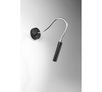 Applique da Parete in Acciaio Axil G9 Orientabile Nera da interno