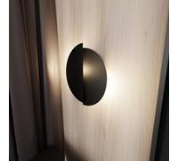 Applique da Parete in Acciaio FORM 9 Nero 2xG9